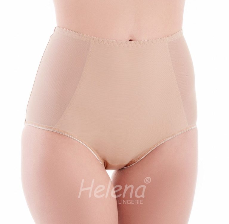 Женские трусы телесного цвета № 2022 «слип» с высокой линией талии